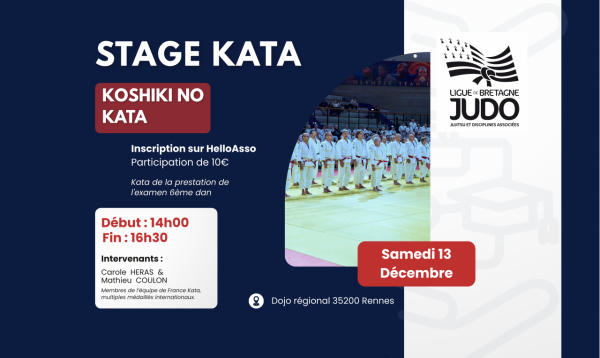 Stage dédié au Koshiki no Kata